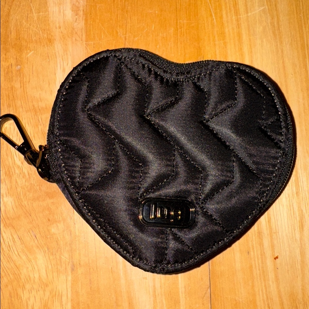 LUG Quilted Heart Key Fob Pouch AirPods Holder. NWOT